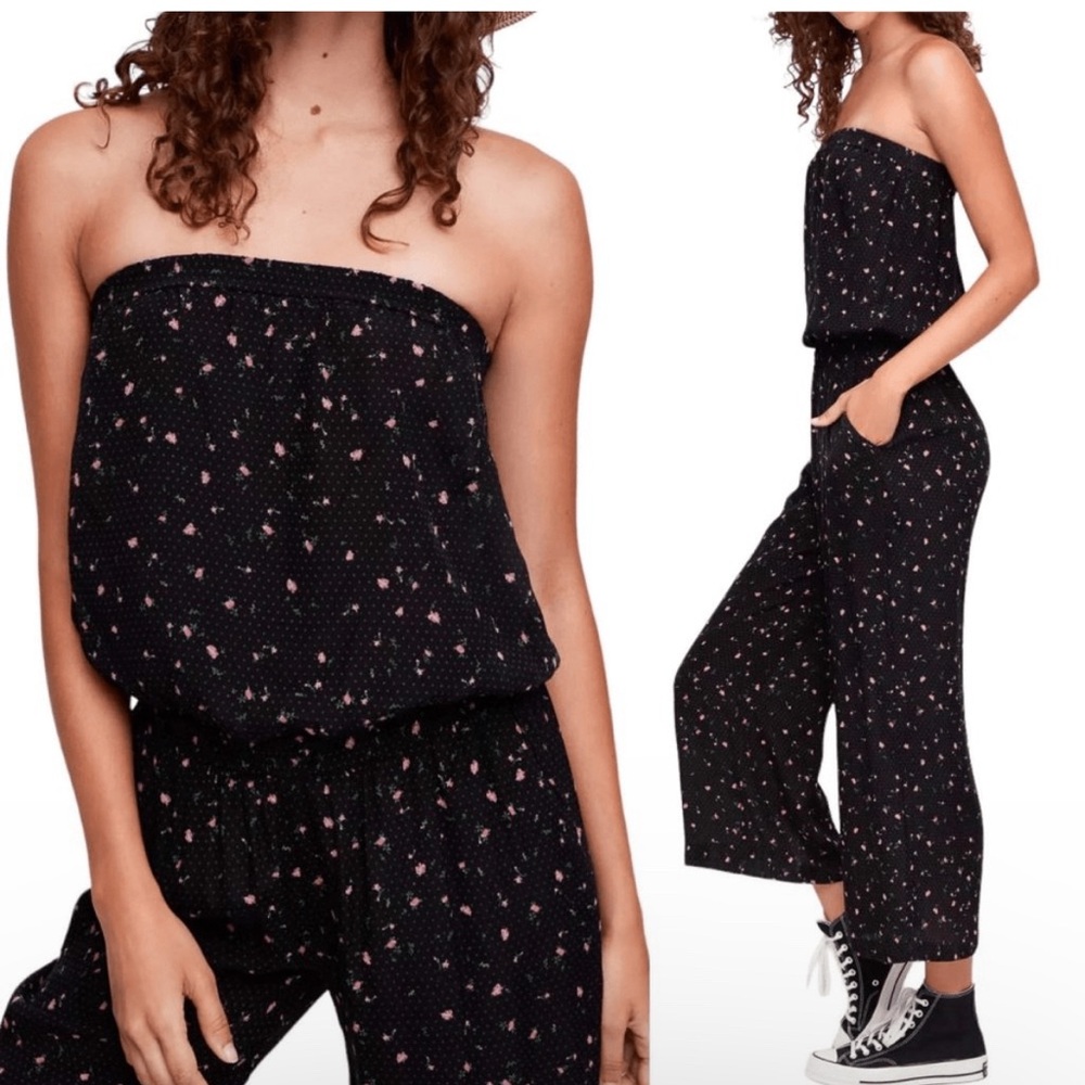 SUNDAY BEST- Aritzia Floral Jumpsuit XXS